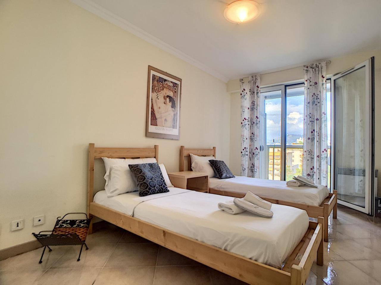 Ferienwohnung Nestor&Jeeves - Palais Renoir - By Sea - Free Parking Nizza Exterior foto